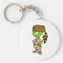Frontier Alien Keychain
