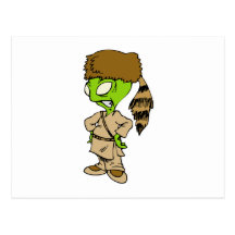 Frontier Alien Postcard