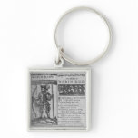 Frontispiece and opening lines keychain