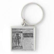 Frontispiece and opening lines keychain