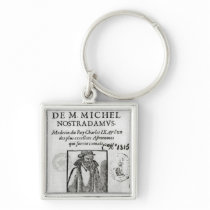 Frontispiece to 'Les Propheties de M. Michel Keychain