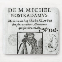 Frontispiece to 'Les Propheties de M. Michel Mousepads
