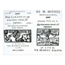 Frontispiece to 'The Prophecies Postcards
