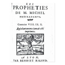 Frontispiece to 'The Prophecies Postcards