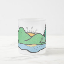 Frosted Fancy Mug