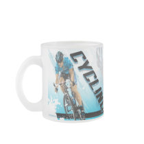 Frosted Glass Cycling Mug
