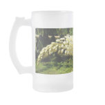 frosted glass mug 16oz coelogyne multiflora