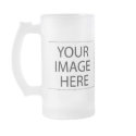 Frosted Glass Mug Two-Image Template