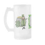 Frosted Irish Mug-Insert Photo Good Friends