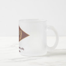 Frosted logo mug