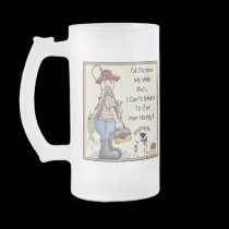 Frosted Mug-I divorced my wife.....Funny mugs