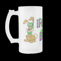 Frosted Mug-Irish Beer Rabbit Mug mugs