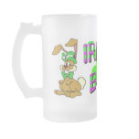 Frosted Mug-Irish Beer Rabbit Mug
