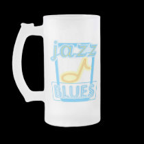 Frosted Mug-Jazz Blues Music mugs