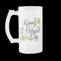 Frosted Mug-St. Patricks Day mugs