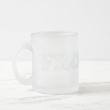 Frosted  Over Frosted Mug