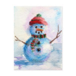 Frosty ACEO Postcard