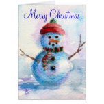 Frosty Christmas Card