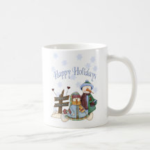 Frosty Friends Cup Coffee Mugs