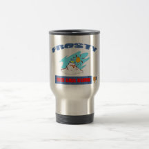 FROSTY HATES GLOBAL WARMING COFFEE MUGS