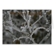 Frosty miracles greeting cards