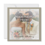 Frosty Photo Wedding Invitations invitations