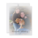 Frosty Photo Wedding Invitations invitations