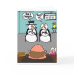 Frosty Relationships Funny Christmas gifts & Tees Card