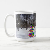 Frosty the Virus in the Snow Coffee Mug