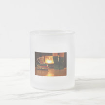 Frosty winter mugs