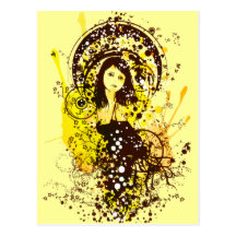 Froth on the Daydream Postcard