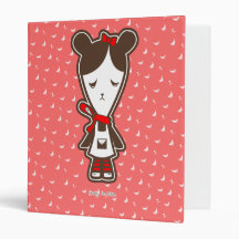 Frowny the Panda Binder