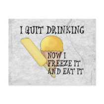 Frozen Beer Post Cards