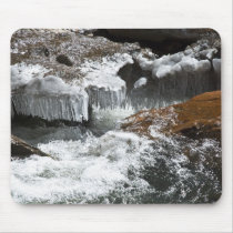 Frozen Bridge Mouse Pads