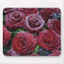frozen roses mouse mats