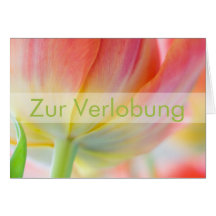 Fruehling • Glueckwunschkarte Verlobung Greeting Card