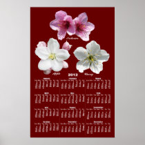 Fruit Blossom calendar ~ print