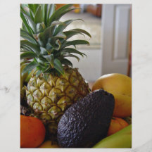 Fruit bowl with avocado foremost custom flyer