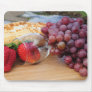 Fruit Bread And Wine Picnic Mouse Pad
