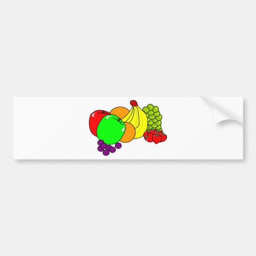 Fruit Bumper Sticker