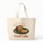 Fruit Cake Tote Bags