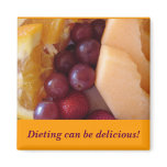 fruit, Dieting can be delicious! Refrigerator Magnets