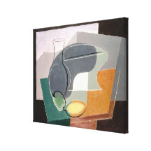 Fruit-dish and carafe, 1927 canvas prints
