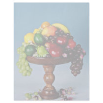 Fruit display  flowers customized letterhead