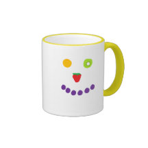 Fruit Face Smile Mug
