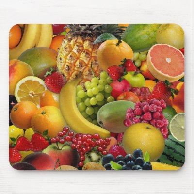 Fruit Mouse Pads by aura2000