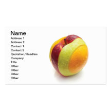 Fruit multi carte de visite