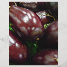 Fruit of eggplants flyer