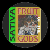 FRUIT OF THE GODS SATIVA stickers