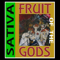 FRUIT OF THE GODS SATIVA t-shirts